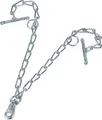 Produktbild: Kerbl Kettenteil doppelt, mit Karabiner und Knebel, 6 mm