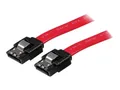 Produktbild: StarTech.com 15 cm einrastendes SATA-Kabel - S-ATA Anschlusskabel - Buchse/Buchse - SATA-Kabel - Serial ATA 150/300/600 - SATA (R)