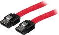 Produktbild: ST LSATA6 - Kabel SATA 6 Gb/s Bu. > SATA Bu., 15 cm, rot, Metall