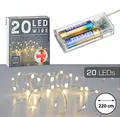Produktbild: LED Lichterkette Mikro 20er Timer