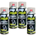 Produktbild: Standardspray 4 Lackspray Schwarz glänzend 400 ml je Spraydose