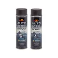 Produktbild: 2x Felgenlack schwarz 500ml matt Spraylack 1K Spray Autolack