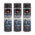 Produktbild: 3x 500ml FELGENLACK FELGENSPRAY SCHWARZ MATT  LACKSPRAY SPRÜHLACK