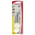 Produktbild: Legrand Fischer WST140K Waschtischbefestigung, Sechskantschraube, Nylon, Zink, M10, Klasse 8.8, Metrisch, Rechtsgewinde, M10x1.25, 10.5 mm, Hoch, Premium, 2 Stück