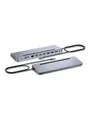 Produktbild: I-Tec 11-in-1 Docking Station - USB-C/USB4 - 2x DP HDMI - 100W PD C31FLAT2PDPRO