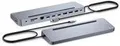 Produktbild: i-Tec - Dockingstation - für Tablet, Laptop - USB-C / USB4 / Thunderbolt 3 / Thunderbolt 4 - 11-slot - HDMI, 2 x DP - GigE - 100 Watt (C31FLAT2PDPRO)