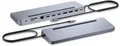 Produktbild: i-tec USB-C Metal Ergonomic 4K 3x Display Docking Station, Power Delivery 100W