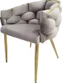 Produktbild: Stuhl Grace 100 2er-Set Taupe / Gold