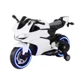 Produktbild: Kindermotorrad 1299SS, Elektromotorrad, Soft-Start, LED-Leuchten, Soundmodul, Stoßdämpfer, 70 Watt (Weiß)