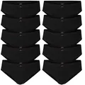 Produktbild: Götzburg Herren Slip 740921 10er Pack, Farbe:Schwarz;Wäschegröße:L