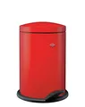 Produktbild: WESCO Tretabfallsammler 116 in ROT mit Fußtritt und 13 Liter Abfallvolumen / ...