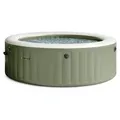 Produktbild: INTEX Whirlpool PureSPA Bubble Massage rund 216x71cm Spa aufblasbar 6 Personen - Grün