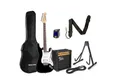 Produktbild: J & D E-Gitarre, E-Gitarren, E-Gitarren-Sets, ST Rock HSS Black + MA 15 - E-Gitarren Anfänger Set