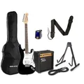 Produktbild: J & D ST Rock HSS Black + MA 15 - E-Gitarren Anfänger Set