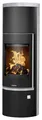 Produktbild: Justus Kaminofen Zeitbrandofen Faro W+ 2.0 Speckstein, Korpus Stahl Schwarz(7kW)