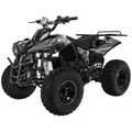 Produktbild: Actionbikes Motors Kinder Quad Elektro ATV S-10 | 𝟒𝟖 Volt 𝟭𝟬𝟬𝟬 Watt Motor bis 𝟐𝟬 km/h - Kinderquad - Pocket Quad - Miniquad - Scheibenbremsen - Für Kinder ab 8 Jahren (Schwarz/Grau)
