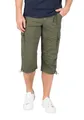 Produktbild: Timezone Herren 3/4 Cargo Hose Loose MILESTZ Short Mid Waist Loose Fit W30-W40, Größe:W 33, Farbe:1212-4724 Washed Light Olive