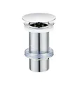 Produktbild: wohnfreuden Ablaufventil 120 mm Permanentablauf Ablauf-Ventil chrom, 5751