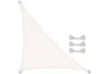 Produktbild: CelinaSun Sonnensegel Sonnenschutz Tarp PES wasserabweisend Dreieck 2,5x2,5x3,5m weiß, (1-tlg)