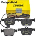 Produktbild: TEXTAR BREMSBELAEGE BREMSEN 2569101 OHNE WARNKONTAKT KLOETZE FUER PORSCHE