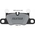 Produktbild: Textar 2569101 Bremsbelagsatz für PORSCHE 911 CAYENNE 991 992 9YB 9YA
