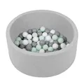 Produktbild: Selonis Bällebad Bällepool Für Baby Kinder 70X30cm/150 Bälle Rund