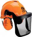 Produktbild: 3M Forstschutzhelm Set G3000 Orange H31 Gehörschutz Netzvisier 5B 1 Stück