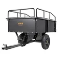 Produktbild: VEVOR Kippanhänger 680kg Aufsitzmäher Rasentraktor Kippbar ATV UTV Anhänger