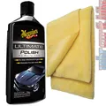 Produktbild: Meguiar's Ultimate Polish Hochglanzpolitur inkl. Supreme Shine Mikrofasertuch