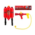 Produktbild: Feuerwehr Kinder-Rückenspritze Wasserpistole Tankrucksack Wasserspritze