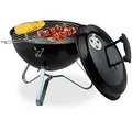 Produktbild: Relaxdays Kugelgrill, Mehrfarbig, Metall, Textil, Rund, 45 cm, Grills & Outdoor-Küchen, Holzkohlegrills
