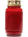 Produktbild: Bolsius Grabkerze Bolsius Grablicht mit Deckel 17 cm rot