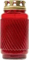 Produktbild: Bolsius Grablicht mit Deckel 17 cm rot  Grabkerze