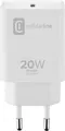 Produktbild: Cellularline USB Ladegerät 20W 1x USB-C Weiß Schnellladegerät
