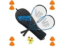 Produktbild: Vicfun Crossminton Speed Badminton Set VF-100 Schläger,Bälle,Markierungen,Hülle
