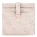 Produktbild: GUESS Eco Erica Tab Card Case Kartenhalter Dusty Rose Logo rosa Neu