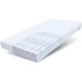 Produktbild: Matratze 90x200 cm Kaltschaum HR-Schaum 7 Zonen PEARL Konturschnitt H4 Höhe ca. 16 cm Premium Bezug - Weiß