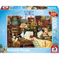 Produktbild: Schmidt Spiele Puzzle Maggie die Chaotin Charles Wysocki Premium 1000 Teile