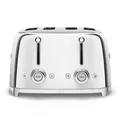 Produktbild: SMEG TSF03SSEU 50s Style 4 Scheiben Toaster Chrom-Metall