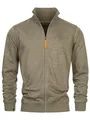 Produktbild: Indicode Herren INYanic Sweatjacke mit Stehkragen | Cardigan Herrenjacke Sweater Männer Army, XXL