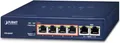 Produktbild: Planet 4-Port 10/100TX 802.3at POE + 2-Port 10/100TX Desktop, W125970267 (2-Port 10/100TX Desktop Switch (60W POE Budget, 250m Extend Mode, fanless, internal Power Supply))