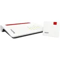 Produktbild: AVM FRITZ! Mesh Set 7530 AX + 1200 AX WLAN Router & Repeater weiß Mesh Network