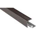 Produktbild: Kovalex WPC Seitenabschluss Graubraun 4,7 x 6,2 x 250cm