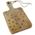 Produktbild: BOLTZE GRUPPE GmbH Schneidebrett Schneidebrett aus Mangoholz, Herzform, LOVELYN, Holz, (Küchenbrett)