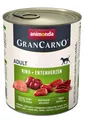 Produktbild: animonda GranCarno Adult Rind + Entenherzen 6x 800 g Hundefutter Nassfutter