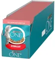 Produktbild: Nassfutter PURINA ONE STERILCAT Katzenfutter mit Lachs in Sauce 26x85g