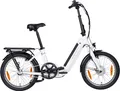 Produktbild: SAXONETTE E-Bike Faltrad Compact Comfort Plus 2.0, 3 Gang, Nabenschaltung, Frontmotor, 360 Wh, (mit Akku-Ladegerät), Pedelec, Elektrofahrrad für Damen u. Herren
