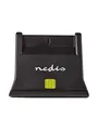 Produktbild: Nedis CRDRU2SM3BK - SMART card reader - USB 2.0