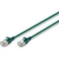 Produktbild: Digitus CAT 6A Klasse Ea, F/FTP, Twisted Pair Patchkabel, Cu, LSZH, AWG 32/7, Länge: 1,5 m, grün (F/FTP, CAT6a, 1.50 m) (DK-1632-A-015S-G)