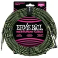 Produktbild: Ernie Ball EB6077 Black/Green 3,0 m - Instrumentenkabel